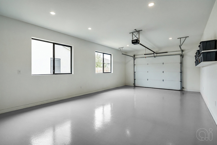 Gulvmaling 2K epoxy lysgrå 4 kg - LUXI®